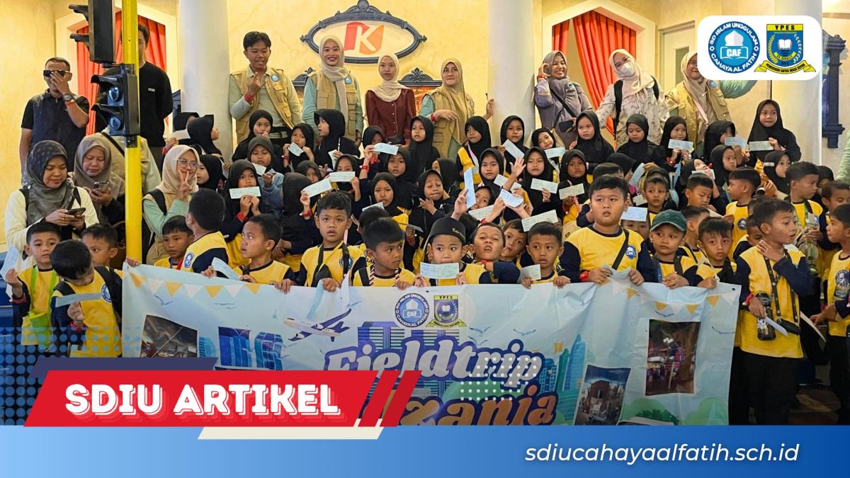 Field Trip Edukatif Siswa SDIU Cahaya Al Fatih ke KidZania Jakarta dan World of Wonders Citra Raya